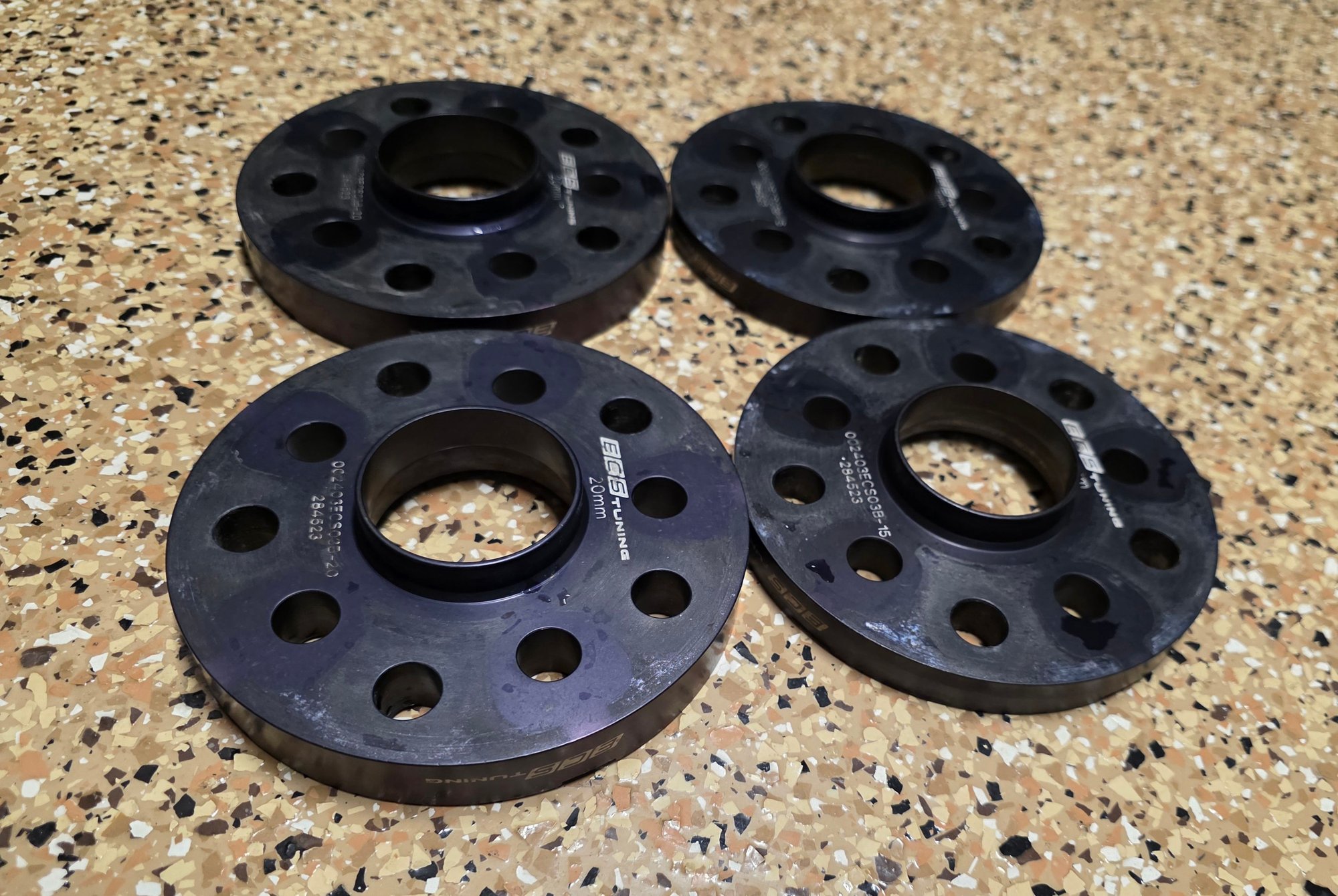 Wheels and Tires/Axles - ECS-TUNING MKVII Golf 15 mm and 20 mm Hubcentric Wheel Spacers - Used - 2016 Volkswagen Golf SportWagen - Dallas, TX 75098, United States
