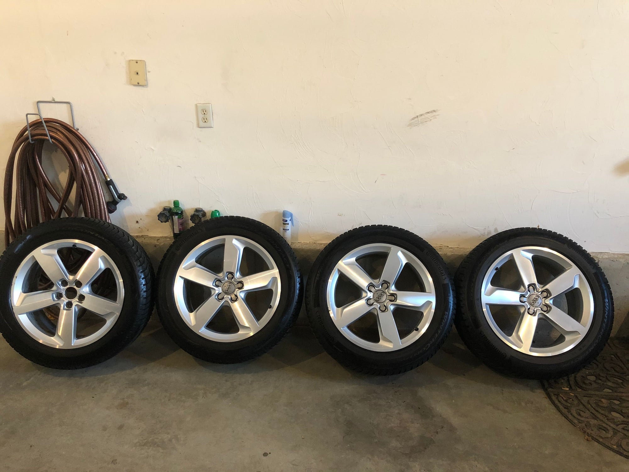 Wheels and Tires/Axles - Audi Q5: Winter Tire & Wheel Package - Used - 2008 to 2015 Audi Q5 - Leominster, MA 01453, United States