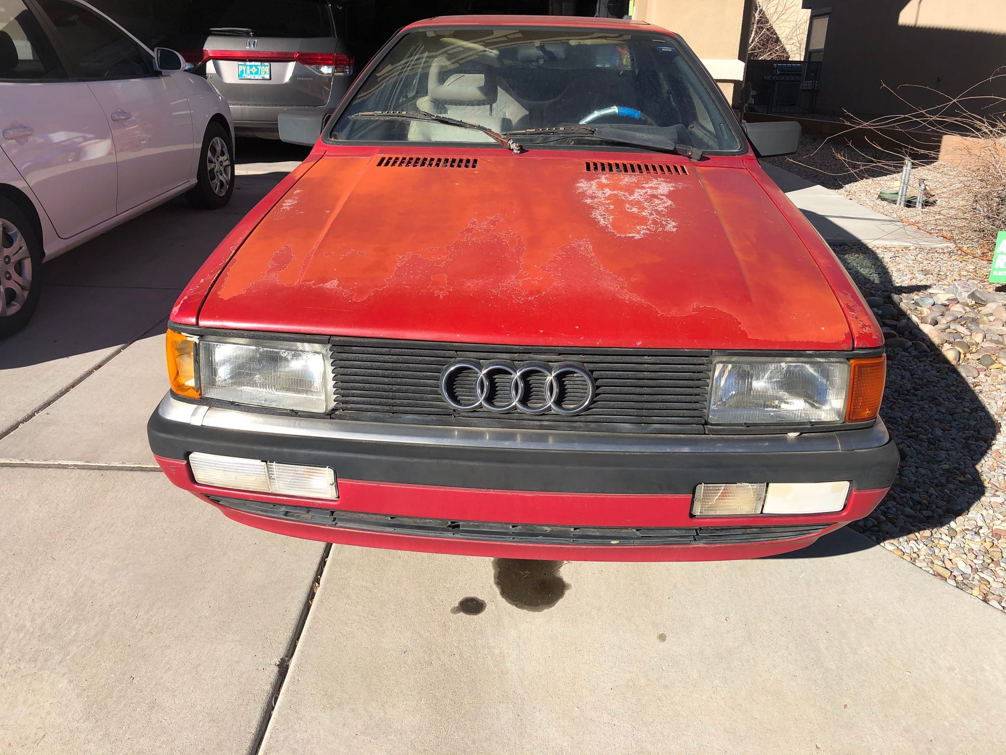 1986 Audi Coupe - 1986 Audi Coupe GT FWD - Used - VIN WAUBD085XGA064576 - 2WD - Manual - Coupe - Red - Albuquerque, NM 87123, United States