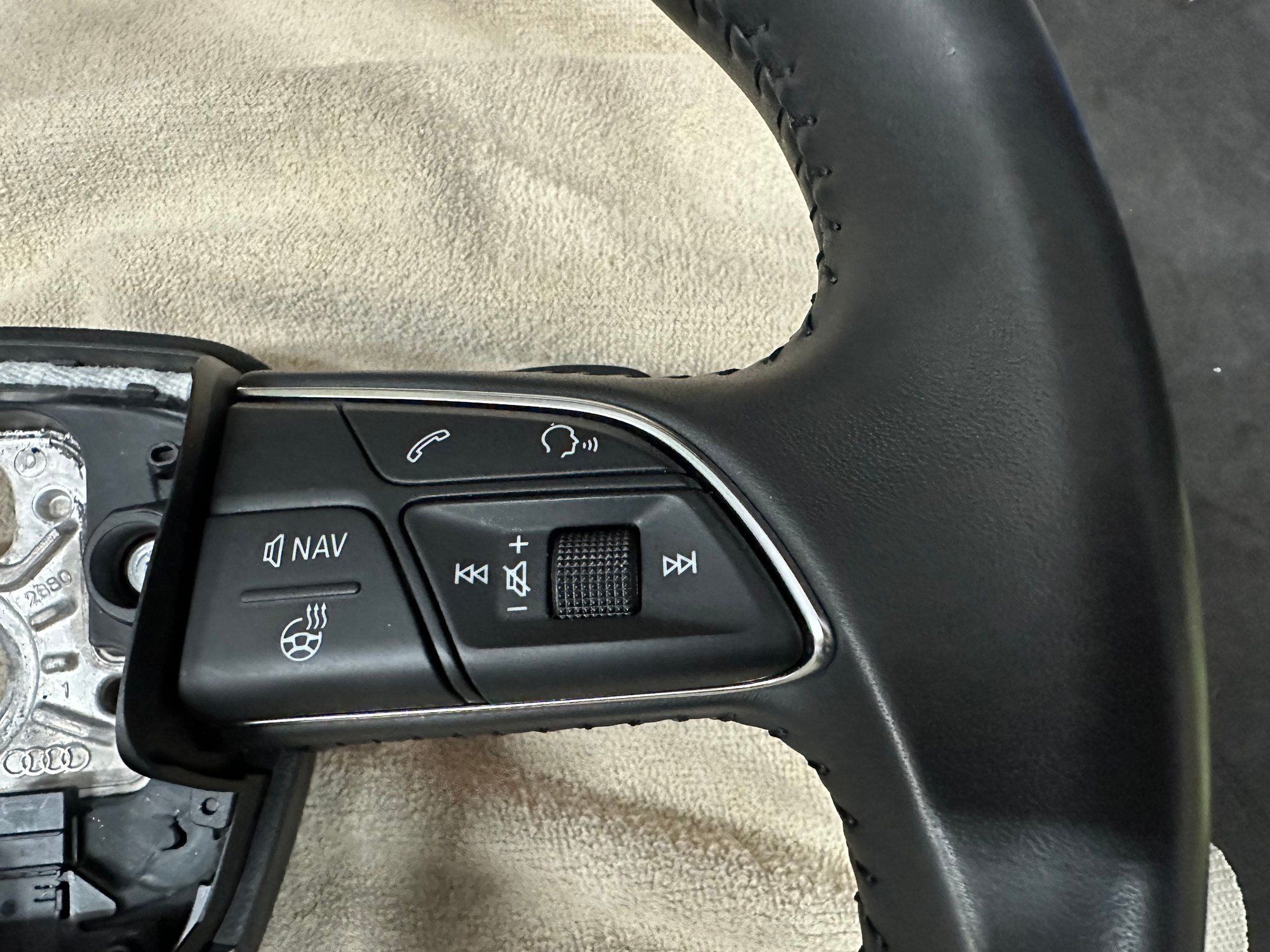 Audi Q7 steering wheel black AudiWorld Forums