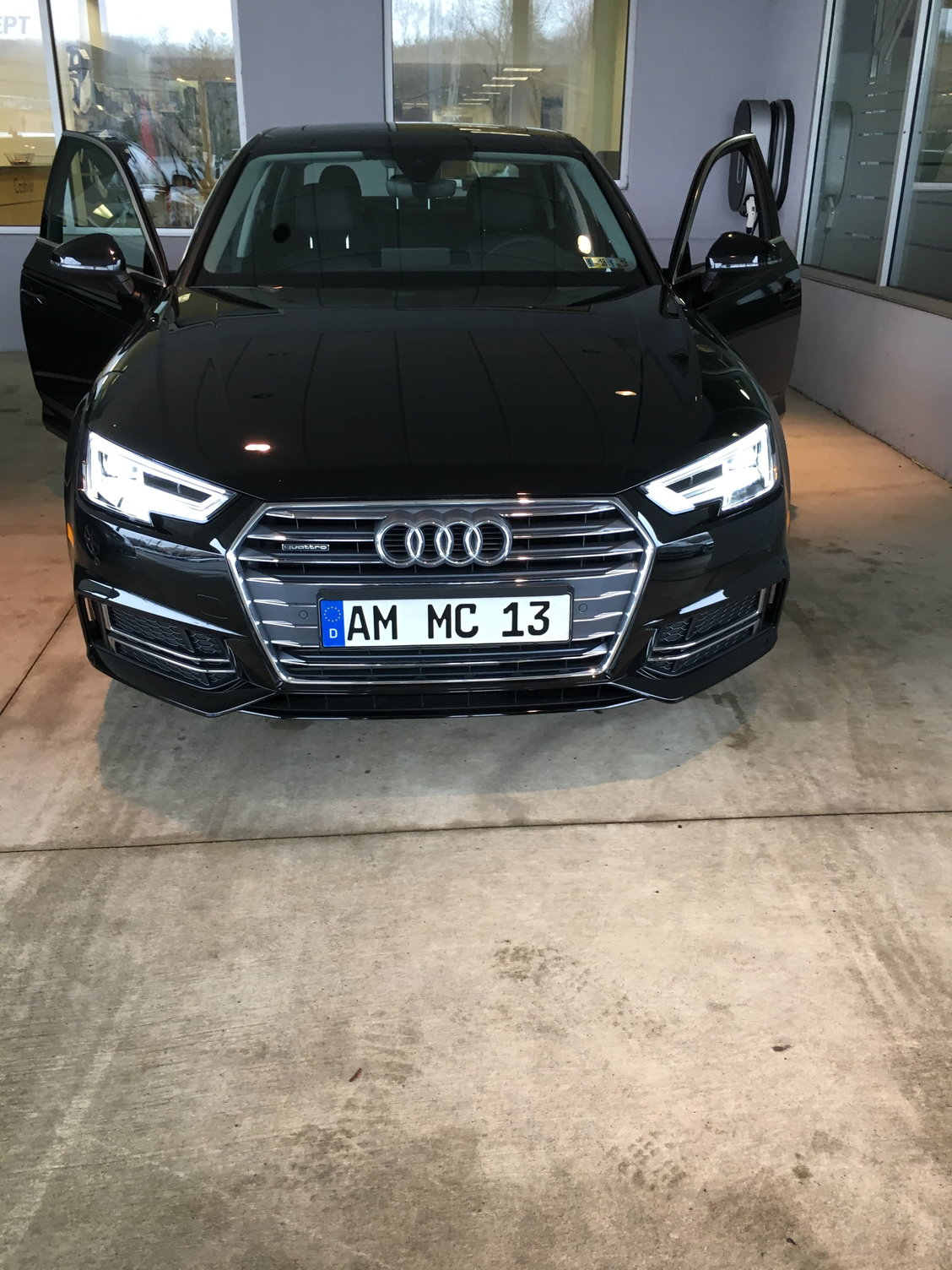 Parking Sensors and License Plate Mount - AudiWorld Forums