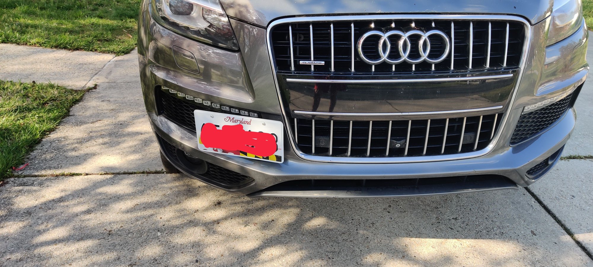 Parking Sensors and License Plate Mount - AudiWorld Forums