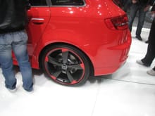 Geneva Auto Show   RS3 wheel