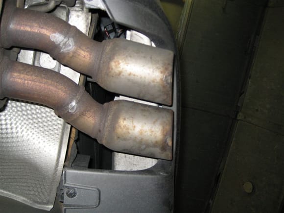 Tips aren't welded on at same points/angle as new exhaust. No replacement yet from MIlltek