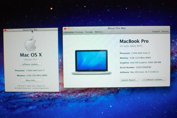 Macbook screen