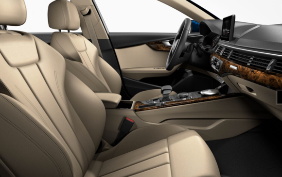 B9 A4 Scuba blue with beige Milano interior, sport seats, beige headliner, dark walnut wood trim