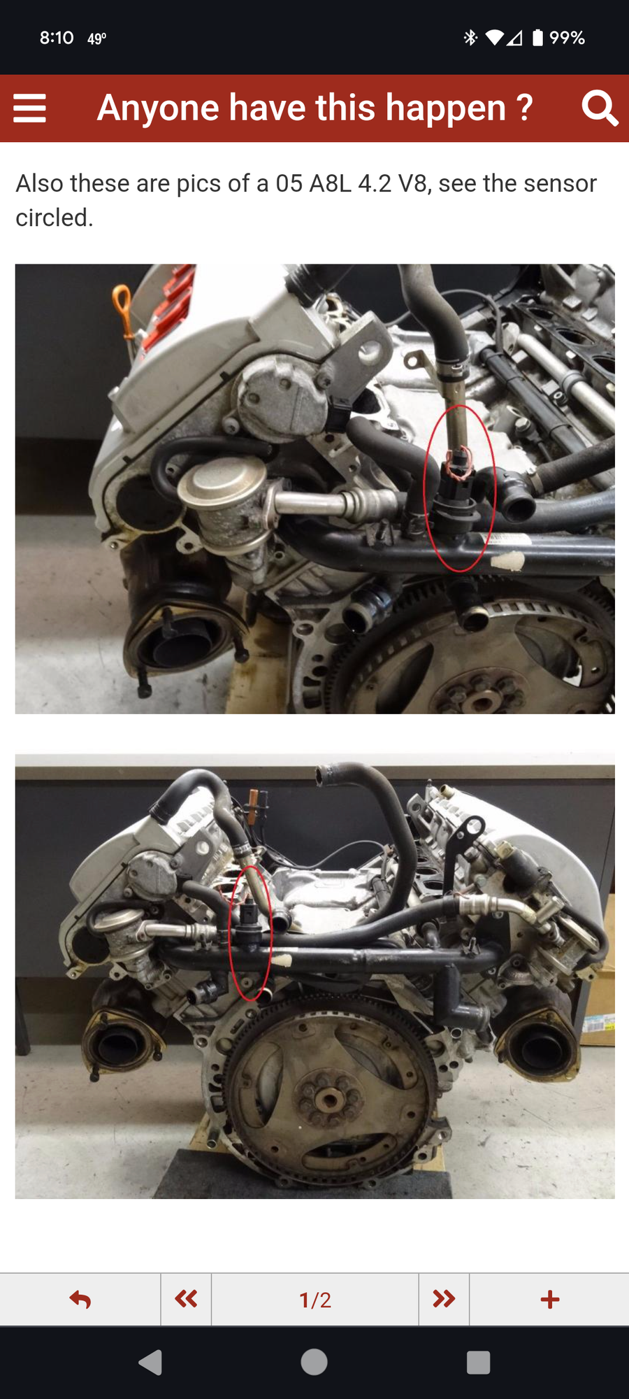 Coolant temperature sensor, WHERE IS IT!?!?? AudiWorld Forums