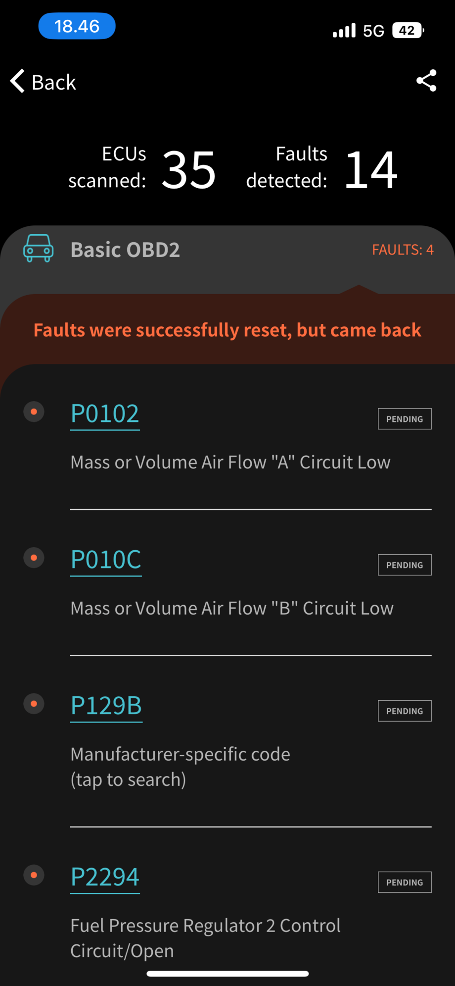 S6 C6 2006 5,2 v10 Air flow/Fuel pressure errors AudiWorld Forums