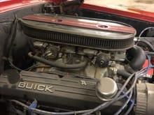 Buick 455 quadrajet dual Holley 4 barrel each carbs in my 1966 Buick skylark convertible 