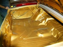 AA09   View of Trunk Painted Gold