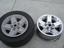 polished iroc wheels