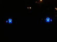 New lights at night.