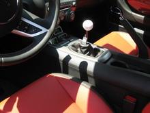 Black interior with Inferno Orange Interior Accent Trim Package
6-Speed Manual Transmission with Hurst Billet/Plus 2 shifter (3916030)