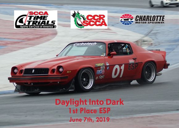 A wet track on slicks