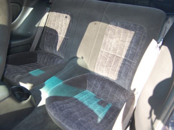 Oh look the back seat.  That's pretty useless, save for a place to keep stuff.