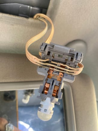 Ok so I’m changing out the light bulb on the interior it wasn’t working figured it was burnt out installed a new one still doesn't work checked the other side to see if it was just the new light which the new bulb works fine just curious I have never done wiring before is this going to be a big issue to fix the cut wire?
2007 Toyota Xle