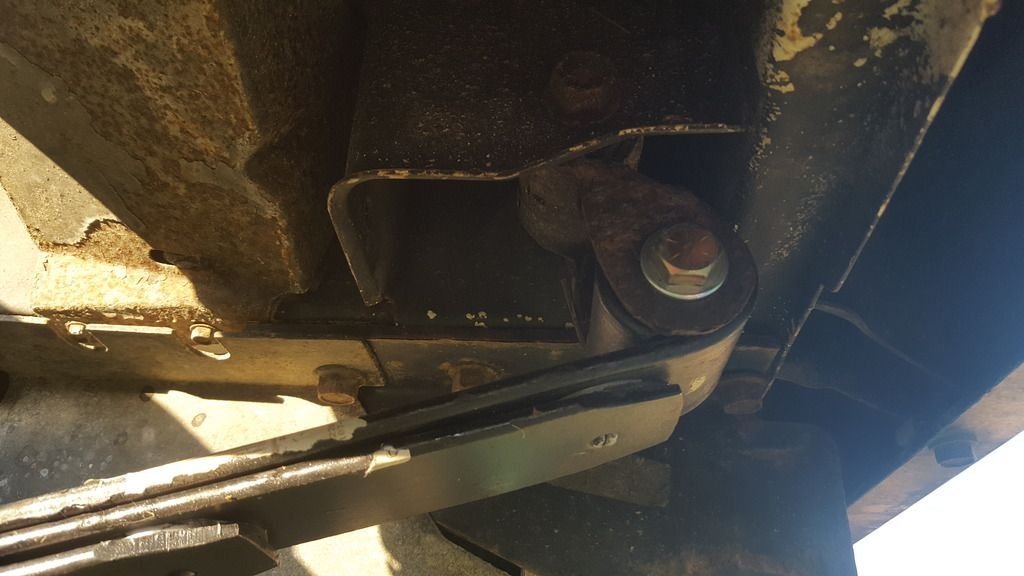 Rusty's HD Leaf Spring Shackle Mounts