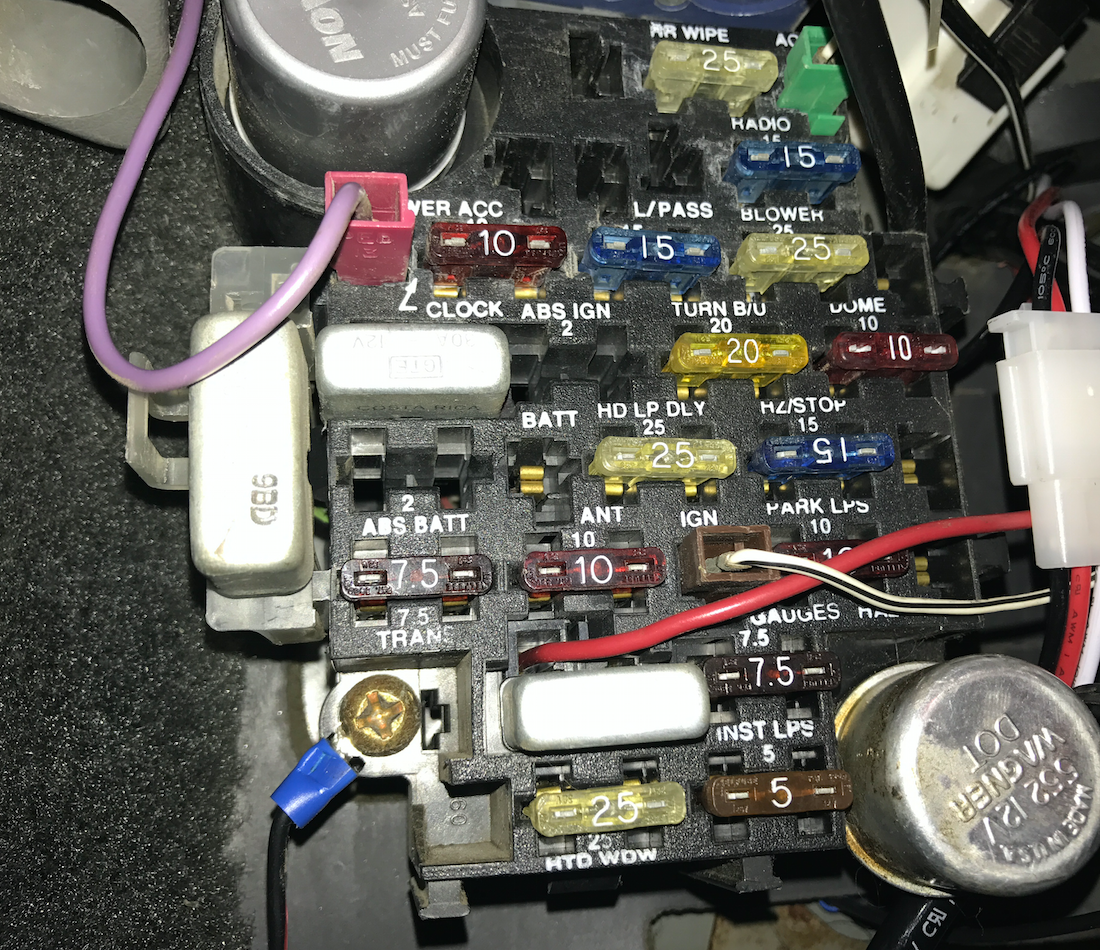 What is the correct fuse tap to use? Jeep Cherokee Forum