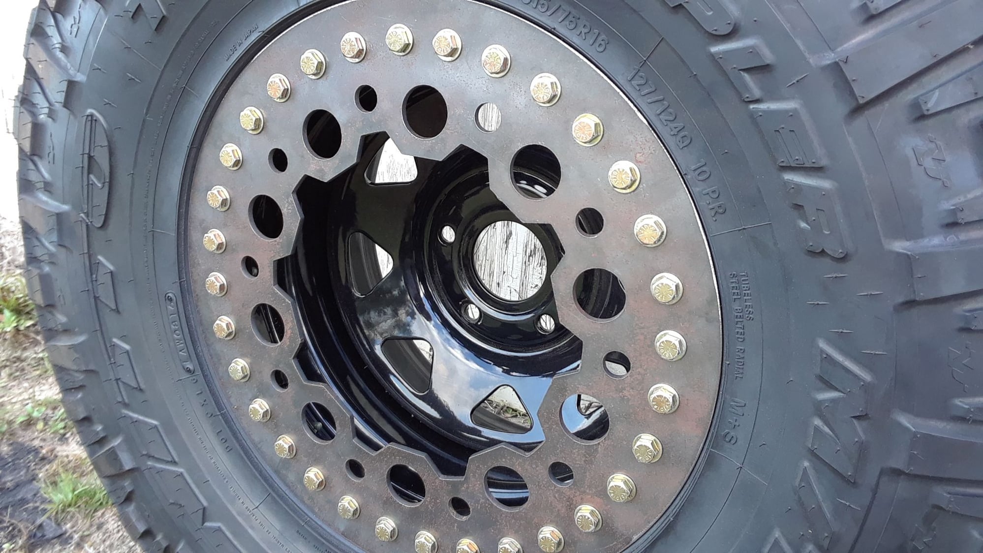 FS [SouthEast]: NEW 35" nitto trail grapplers + beadlock wheels - Jeep