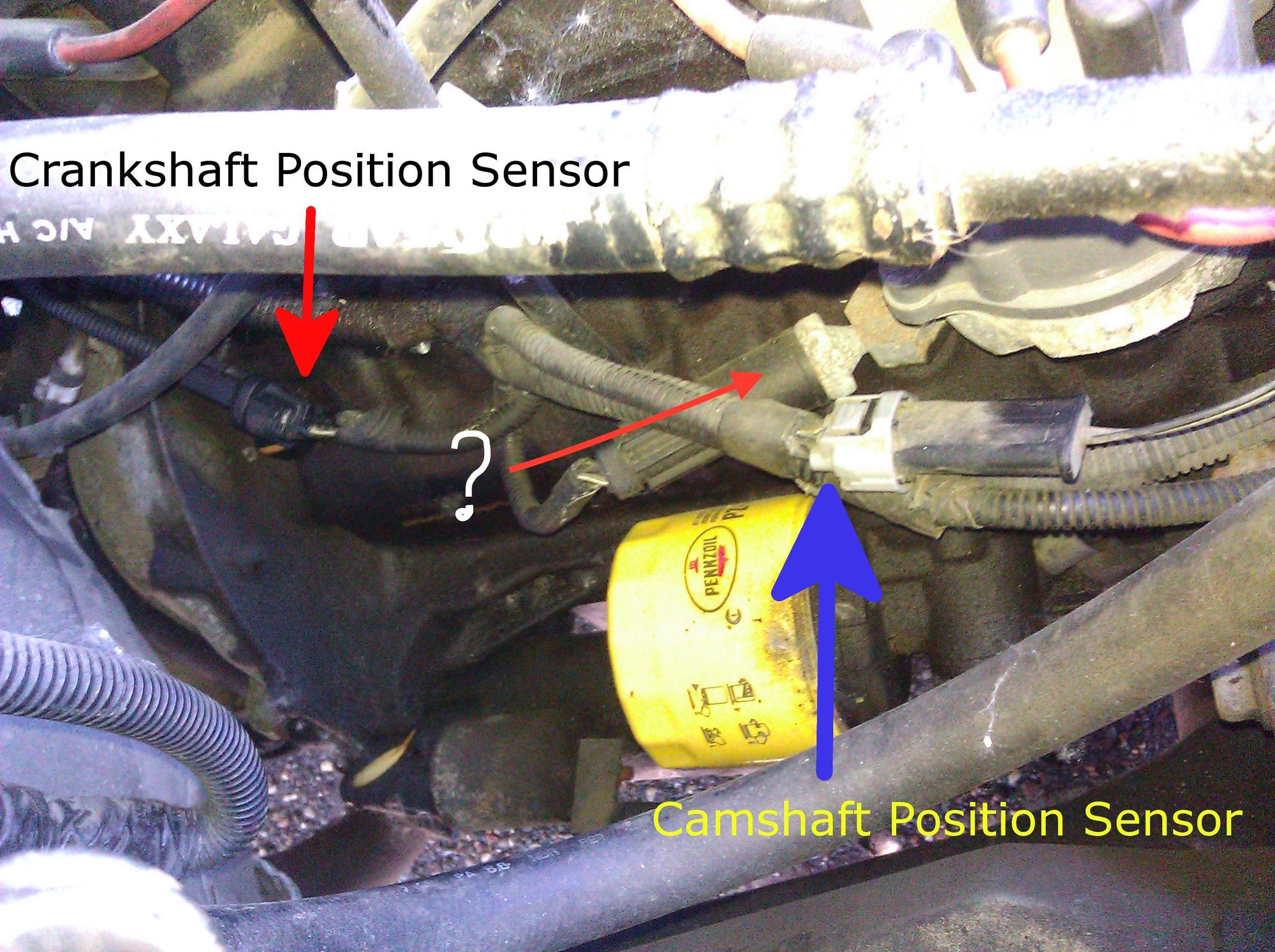 Crankshaft Position Sensor Jeep Grand Cherokee