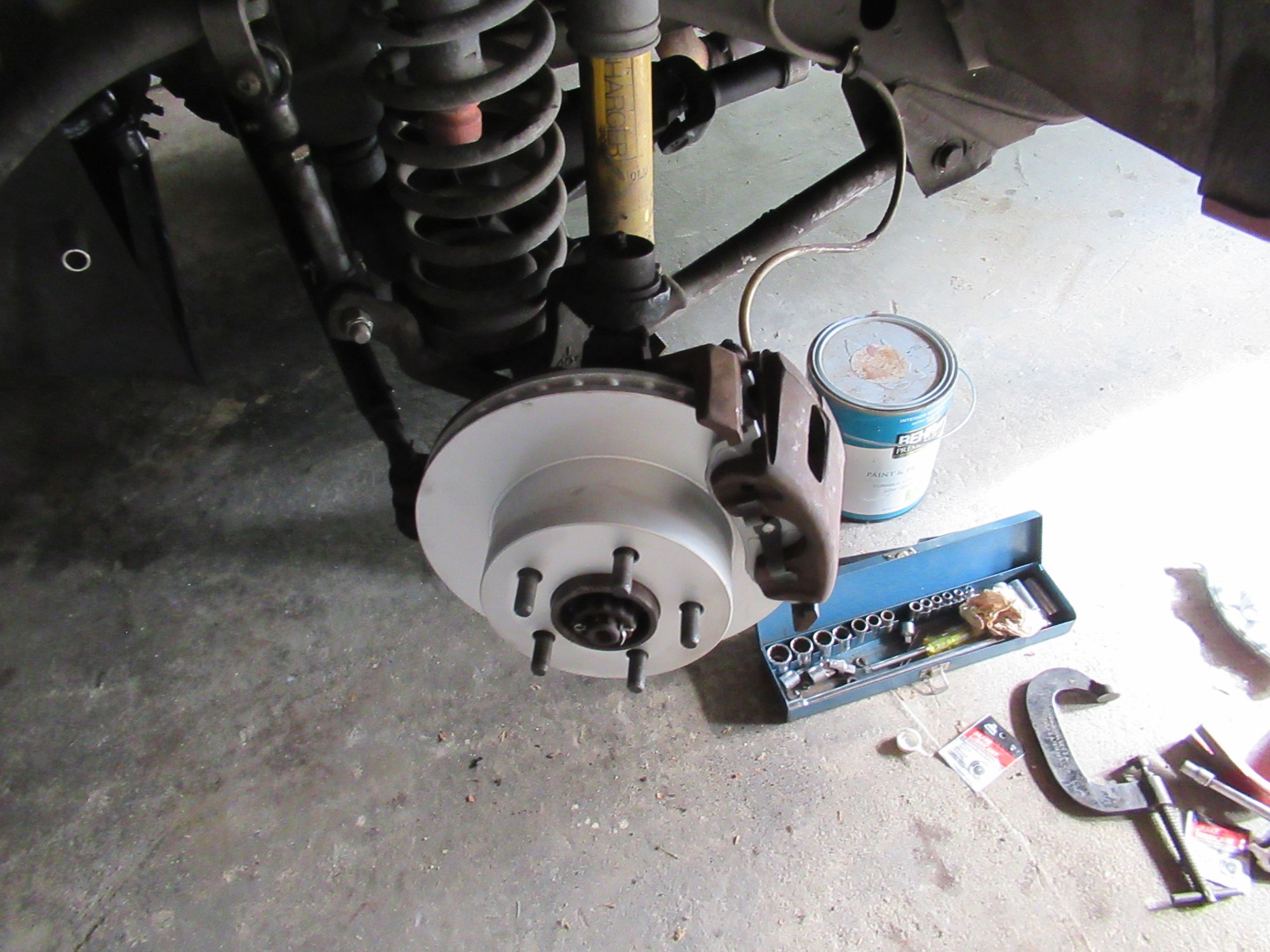 New Wagner brake pads and vented rotors! 