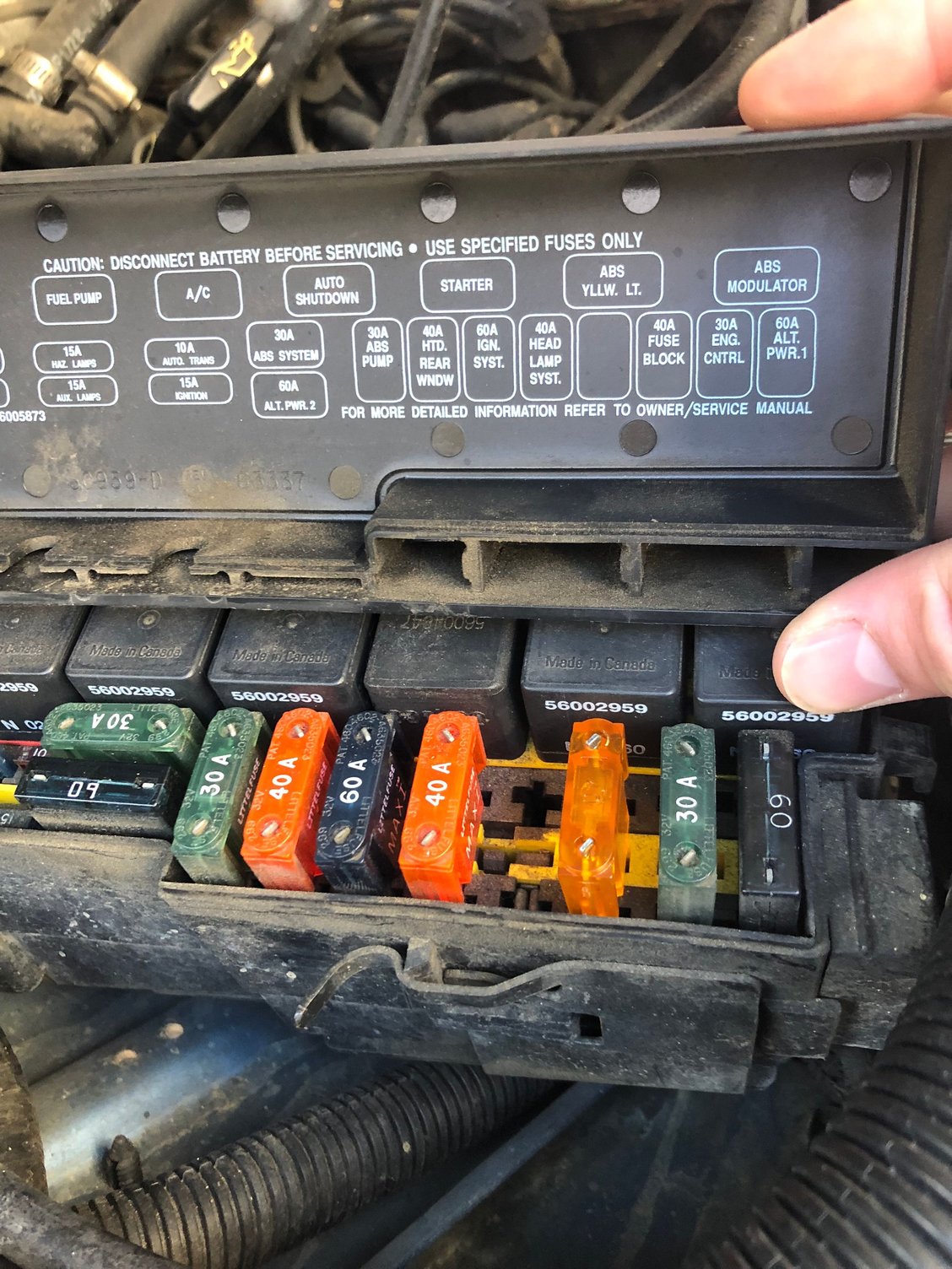 Keep blowing 40a fuse Jeep Cherokee Forum