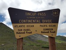 TINCUP PASS 12,154 Feet