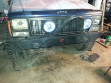 My front bumper I have and rear bumper in the works to just need to cut and fold my rear quarters first.