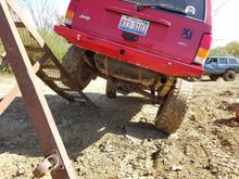 I guess the gas tank strap broke on the way there, didn't notice until the day after.
