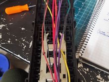 This is what I ran for the two H4 relays. I still need to do the fog lights' relay.