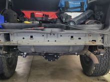 Driver side has been cut out. Still needed to do Passenger side.