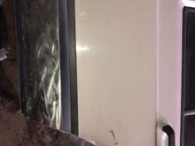 The old bedliner I had put on this door was uneven and 