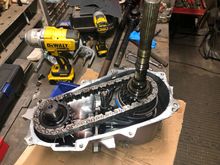 I tore my transfer case apart in anticipation of the SYE. The fluid was a little dark. Not many metal shavings though. 