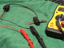 Example Testing OBD II Sensor with Test Leads