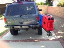 where to put those new gas cans ?