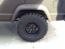 31 inch irok nd with 15x8 flat black d windows