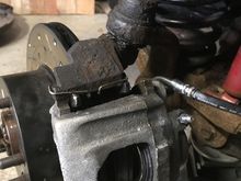 So I think this is a problem pad not seated correctly 