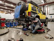 Swapping out Leaf springs and installing the taboo customs SRBs