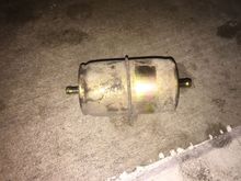 Old fuel filter