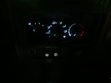 white climate control and rockers