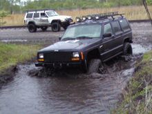 Stock color - 35's and 4.5 lift