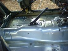entire floor pan passenger side
