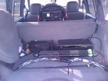 Range gear,tow box and bow.