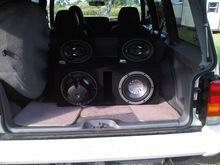 two 10s and two 6x9 kickers