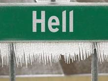 hell froze over