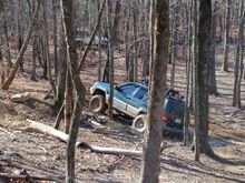 Gotta love wheeling in winter, you can see what's ahead