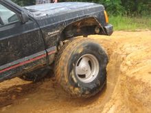 the ground was a little slick....