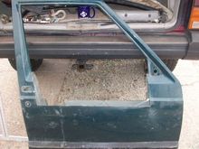 outside left frame for mirror an door button