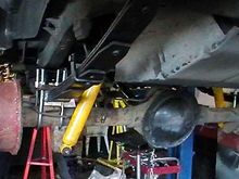 Everything is just finger tight right now, ready to be torqued. The hardest part of this install was muscling the leaf packs into position. Otherwise this has been a pretty smooth and painless install so far.