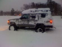 first play in the snow feb 2010